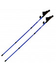 Палки "Espado" для скандинавской ходьбы с ручкой из пробки, 3-х секционные,2шт, ENW-004, синий Синий-фото 2 additional image